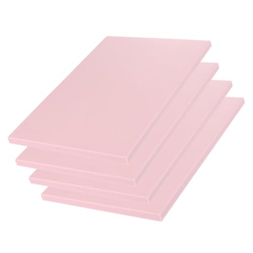 Veemoon 4pcs Carving Rubber Blocks for Crafts Soft Material for Stamp Making for Beginners and Professionals Lightweight and Portable Carving Supplies