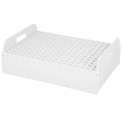 204-Slot Marker Pen Storage Rack, Adjustable Desktop Organizer for Craft Tools