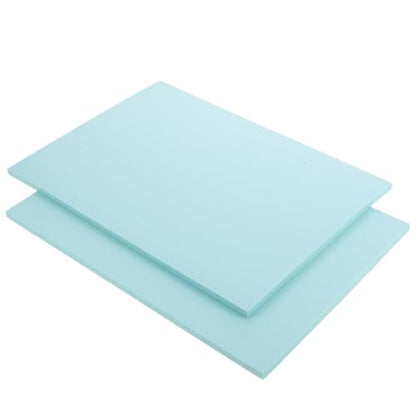 JEWEDECO 2pcs Rubber Blocks for Carving with User-Friendly TPR Material and Smooth Carving Surface, Large Rectangle Linoleum Blocks for Printmaking and Creative Projects