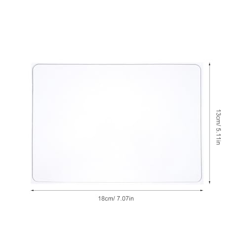 Gel Printing Plate Clear Gel Press Monoprinting Print Plate for Printmaking 18x13cm Reusable Painting Art Board Pad for DIY Arts Crafts Scrapbooking Supplies