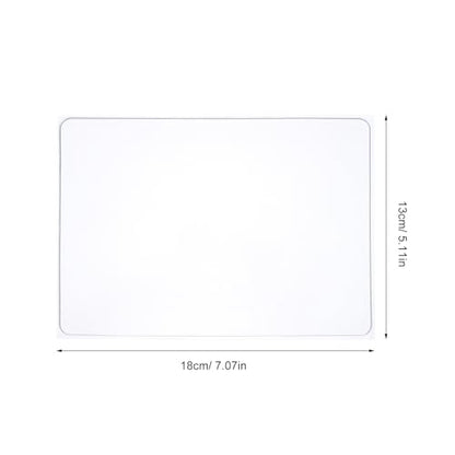 Gel Printing Plate Clear Gel Press Monoprinting Print Plate for Printmaking 18x13cm Reusable Painting Art Board Pad for DIY Arts Crafts Scrapbooking Supplies