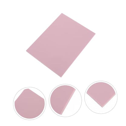BATHVEVE Pink Rubber Carving Blocks for Stamp Making Soft Linoleum Block Printing Kit for Artists DIY Craft Supplies for Printmaking