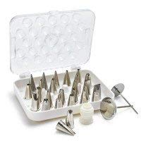 Ateco Cake Decorating Set, 29 Piece, Plastic, - size: #782 29 pc Decorating Tip Set