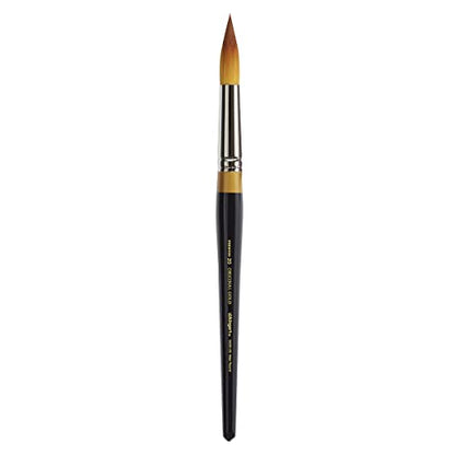 KingArt Original Gold 9020 Series, Premium Artist Brush, Golden TAKLON MAX Round-Size: 20 - size: 20