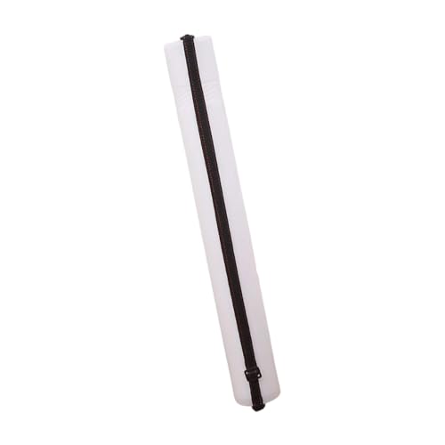 Expandable Poster Tube Painting Tube Waterproof Portable Document Storage Container Drawing Carrying Case for Draftings, White