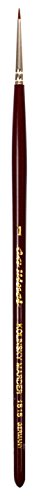 da Vinci Watercolor Series 1515 Maestro Paint Brush, Extra Short Retouching Kolinsky Red Sable, Size 1 (1515-1) - size: Size 1, style: Extra Short Retouching