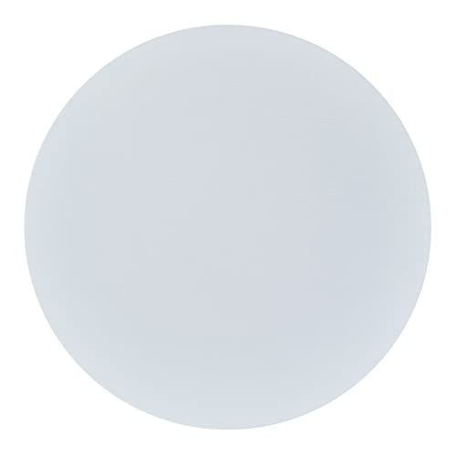 Artist's Loft 16" x 16" White Level 1 Round Traditional Profile Canvas - Archival Quality and Acid Free Cotton Canvas for Acrylic and Oil Paints - 1 Pack - size: 16 x 16