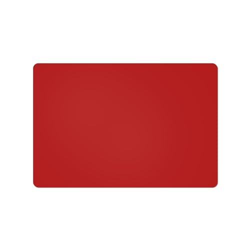 Red Silicone Mats for Kitchen Counter, 23.6" by 15.7" Multipurpose Mat, Counter Table Protector, Desk Saver Pad, Placemat Nonstick Nonskid Heat-Resistant Pad - color: Red, size: 23.6 x 15.7 in - 1pc (0.05 in)