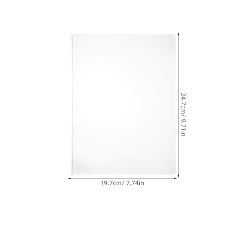 LALAFINA Kids Gel Printing Plate 9.72X7.75In Non-Stick Soft Flexible Reusable Gel Press for Monoprinting Scrapbooking Card Making and Mixed Media Art Projects