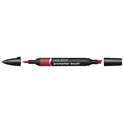 Winsor & Newton Promarker Brush, Firebrick - color: Firebrick