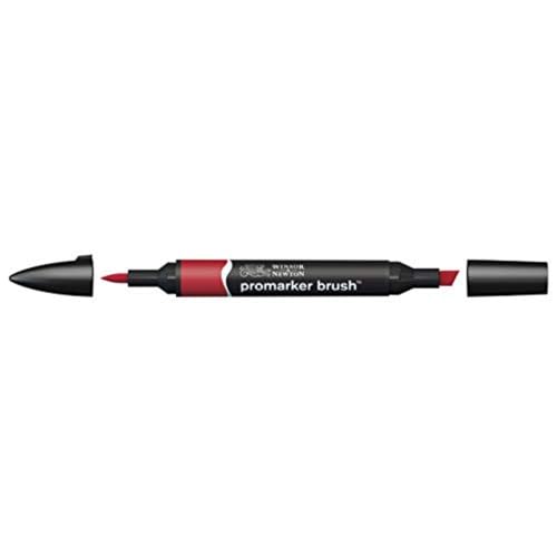 Winsor & Newton Promarker Brush, Firebrick - color: Firebrick