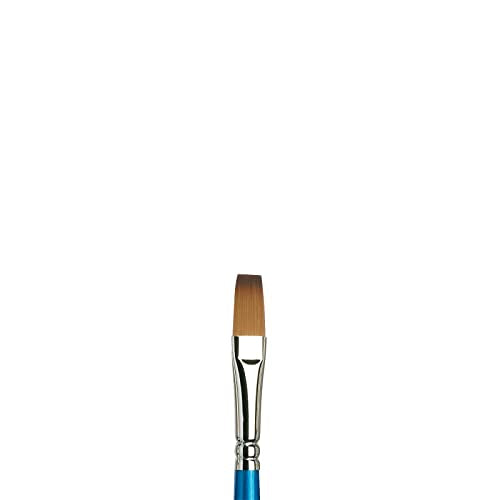 Winsor & Newton Cotman Short Handle Brushes, Set of 4, (Round 2 & 4, Rigger 1, One Stroke 1/4") - size: Set of 4, style: Round 2 & 4, Rigger 1, One Stroke 1/4"