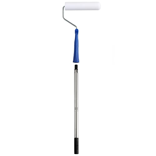 Paint Roller-High Density Foam Small Paint Roller 6 Inch, Mini Roller Set with Tray, Sponge Roller Refills, Finest Finish Foam Rollers for Use with All Paints,9 Piece - size: 6 Inch