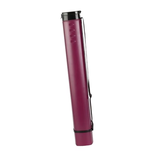 HouseVibe Extendable Poster Tube Telescoping Document Holder Blueprint Storage Case for Maps Painting Paper Art Supplies (1 Tube)- Deep Purple - color: Deep Purple