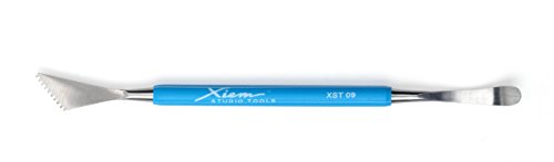 Xiem Tools Scoring and Joint Smoothing Tool (Double-Ended) for Pottery and Ceramics
