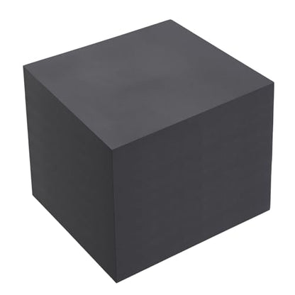 HARFINGTON Rubber Bench Block 4"x4"x4" Black Rubber Stamping Block Square Anti Vibration Pads for Jewelry Making Hammering Shaping Chasing Flattening Metals - size: 4"x4"x4"