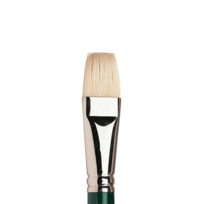 Winsor & Newton 5973712 Winton Hog Bright #12 Bristle Brush - size: #12, style: Bright