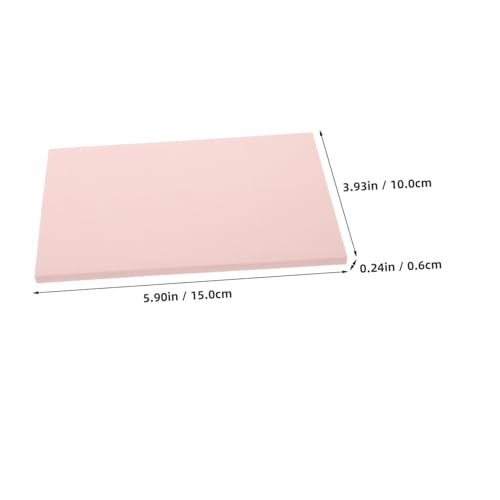 DIYEAH 4pcs Rubber Carving Kit Stamp Carving Blocks Soft Material for Printmaking Stamps Crafts