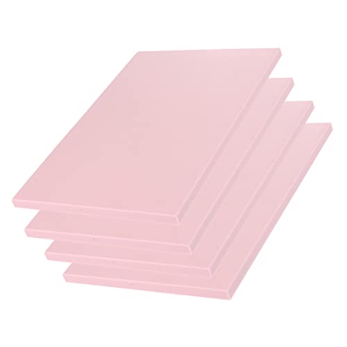 Angoily 4pcs DIY Carving Rubber Blocks for Hand-Made Crafts Soft Rubber Material for Engraving and Stamp Making for Art Projects