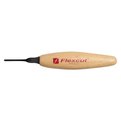 FLEXCUT Micro Shallow/Deep U-Gouge, Razor Sharp High Carbon Cutting Blade - color: Micro Shallow U-Gouge, size: 1.5 mm