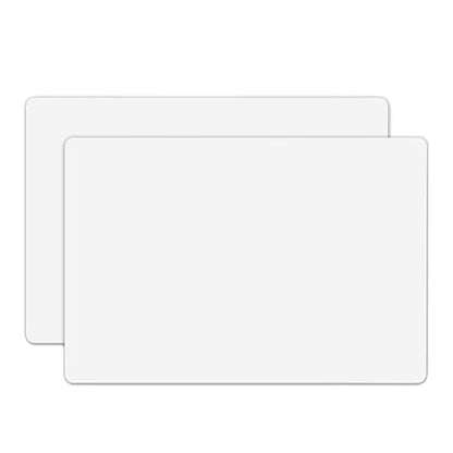 2 Pack Silicone Mats for Resin, Crafts,Liquid, Silicone Placemat (2 x White)