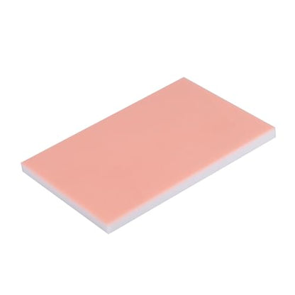 6" x 4" Rubber Carving Block, Soft and Easy to Carve Rubber Block for Printmaking, Stamp Making, DIY Crafting, Scrapbook, Painting (Pink) - color: pink