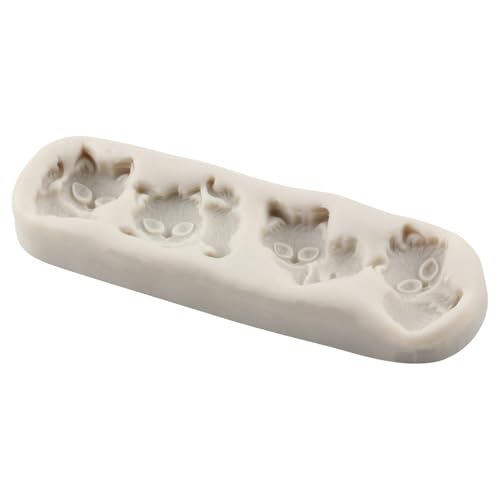 Cat Polymer Clay Mold Animal Cat Silicone Molds for DIY Crafts Epoxy Resin Casting Air Dry Polymer Clay Plaster Jewelry Making - color: Style A