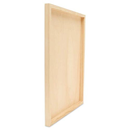 Birch Painting Panel 14 x 18 x 3/4-inch Wood Canvas Boards for Painting, Blank Signs for Crafts, by Woodpeckers - size: 14 x 18
