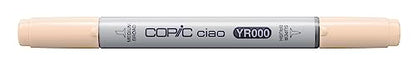Copic Markers YR000 Ciao with Replaceable Nib, Silk - color: Silk