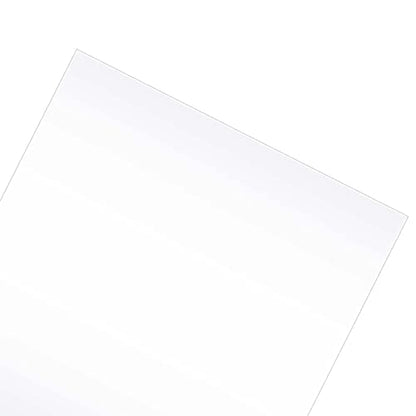 JAPCHET 50 Pcs 12 x 12 Inches PET Blank Stencil Sheets, 10 mil Acetate Sheets, Large Mylar Paper Sheets Template Material, Make Your Own Stencil for Vinyl Cutting Laser Cutting