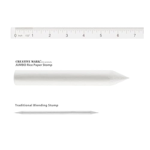 Creative Mark Art Set: Charcoal Pencils Solid Double-Ended Blending Stumps for Adults [Size # 3-96 Count], Perfect for Drawing, Pastels, and Art Design - size: Size # 3 - 96 Pack