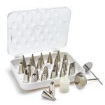Ateco Cake Decorating Set, 29 Piece, Plastic, - size: #782 29 pc Decorating Tip Set
