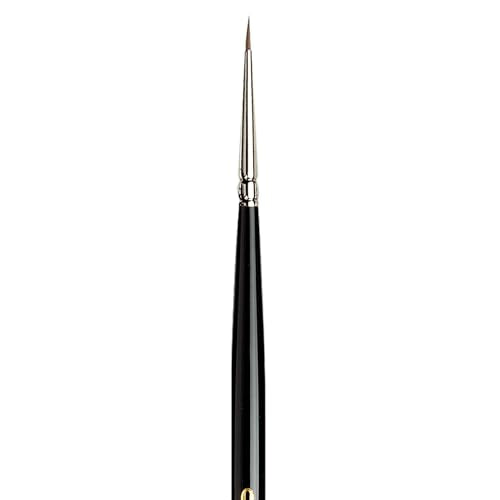 da Vinci Watercolor Series 10 Maestro Paint Brush, Round Kolinsky Red Sable, Size 4/0 - size: Size 4/0, style: Round Series 10