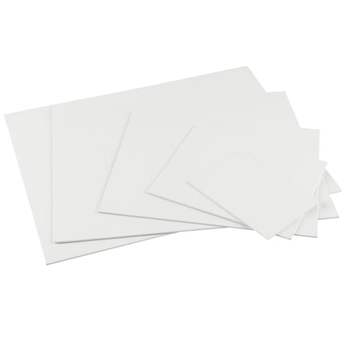 Centurion All-Media Primed Linen Panels - Large Multipack of 9-11oz Universal Primed Canvas Boards for Painting, Mounted on MDF Wood, Non-Warping, Ideal for Artists, Professionals, and Painters - size: Large Multipack