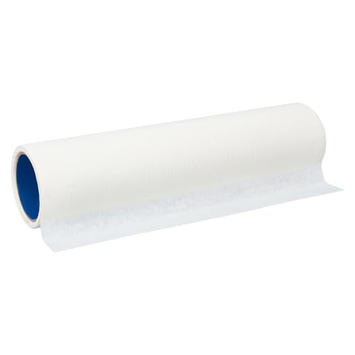 OLYCRAFT 21.9 Yards Textured Paper Tape Tape Textured Paper for Painting Masking Frisket Tracing Frisket White Adhesive Painting Tapes 15.9 Inch Wide Painters Tape for Artists and DIY Projects - size: 15.9 Inch