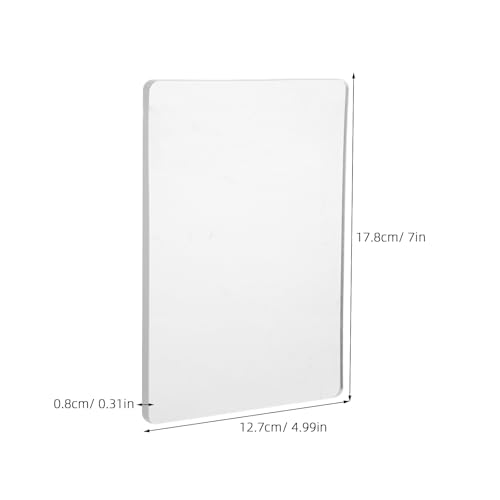 TABLETREANDS Gel Printing Plate: 7x5" A5 Gel Plate - Reusable Printing Board for Art Journaling Scrapbooking Card Making and Monoprinting Supplies