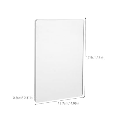 TABLETREANDS Gel Printing Plate: 7x5" A5 Gel Plate - Reusable Printing Board for Art Journaling Scrapbooking Card Making and Monoprinting Supplies