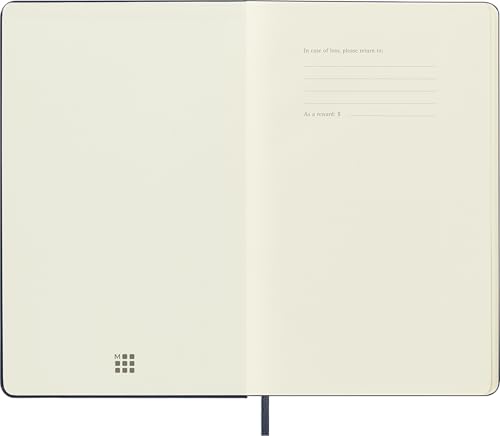 Moleskine Art Sketchbook, Hard Cover, Large (5" x 8.25") Plain/Blank, Sapphire Blue, 104 Pages