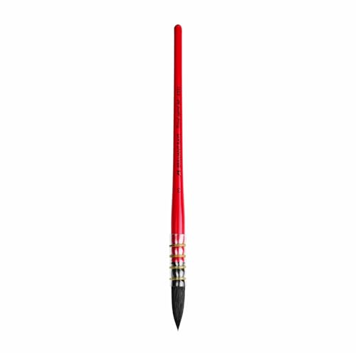 Mairtini Professional Grade SS93 Mixed Squirrel Mop Round Fine Tip Watercolor Brush, 3# - size: 3#