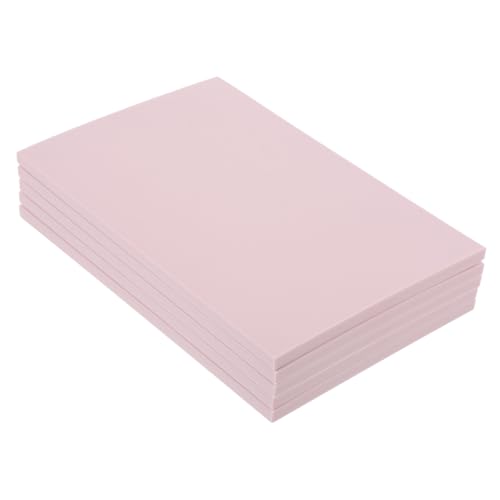 5pcs Rubber Carving Blocks Linoleum Carving Tools Engraved Blocks Speedball Speedy Carve DIY Crafts - color: Pink