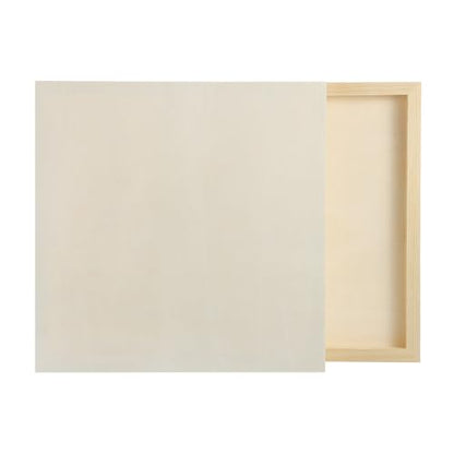 MECCANIXITY 2 Pack Wood Canvas Boards, 12x12 Inch Art Canvases Square Unfinished Wood Panel for Painting, Crafts, DIY Projects, Pouring Art - size: 12x12 Inch