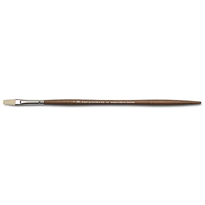 Winsor & Newton Artists' Oil Synthetic Brush, Flat #4 - style: Flat #4