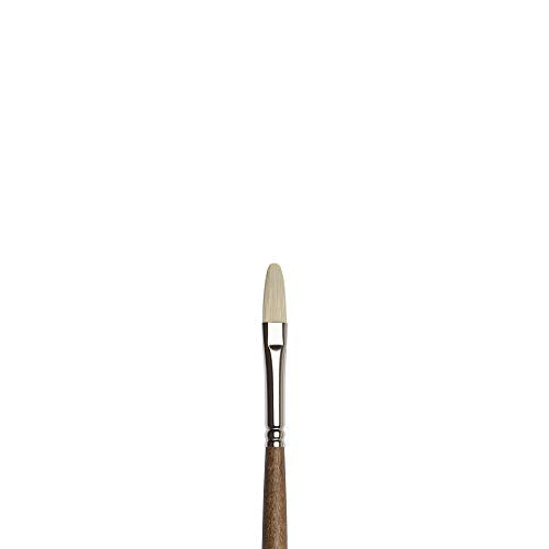 Winsor & Newton Artists' Oil Synthetic Brush, Filbert #4 - style: Filbert #4