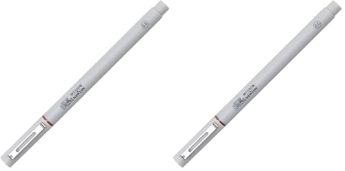 Winsor & Newton Fineliner Fine Point Pen, 0.5mm Tip, Sepia (Pack of 2) - size: 1 Count (Pack of 2), style: 0.5 mm Tip
