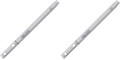 Winsor & Newton Fineliner Fine Point Pen, 0.5mm Tip, Sepia (Pack of 2) - size: 1 Count (Pack of 2), style: 0.5 mm Tip