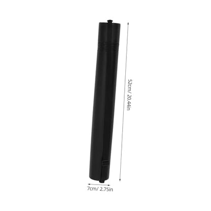 DOITOOL Painting Tube Storage Bucket Telescopic Organizer for Poster Tubes Blueprints Calligraphy Scrolls Maps Large Strap - color: Black