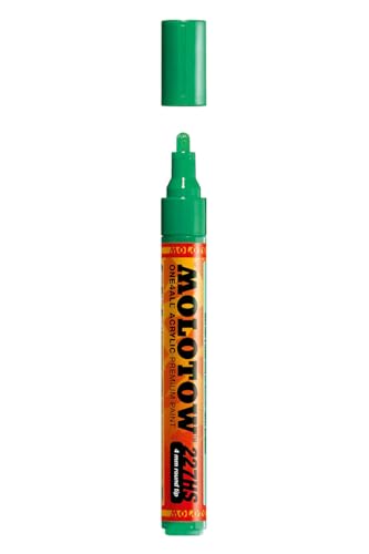 Molotow ONE4ALL Acrylic Paint Marker, 4mm, Turquoise, 1 Each (227.241) - color: Turquoise, style: Paint Marker - 4mm