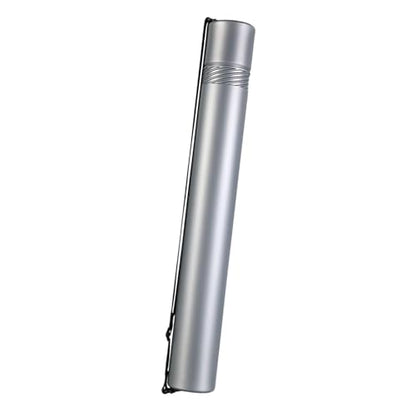 Fancyes Poster Storage Tube Round Storage Case 20"-37" Extendable with Adjustable Strap for Paper Rolls Drawings Documents, Gray - color: Gray
