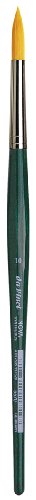da Vinci Watercolor Series 5570 CosmoTop Nova Paint Brush, Round Synthetic with Short Green Handle, Size 10 (5570-10) - size: Size 10, style: Round Esagonal