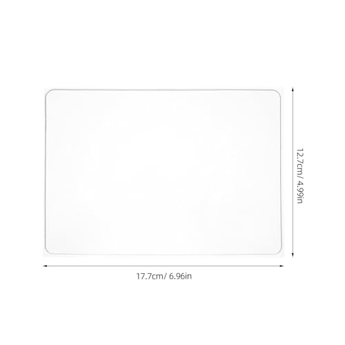 NUOBESTY Gel Printing Plate Gel Painting Plate Monoprinting Block for Stamping Cardmaking Printmaking Monoprinting and Crafts Transparent - size: 17.70X12.70X1.00CM